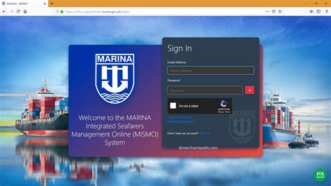 srn login marina mismo|MARINA releases MISMO.